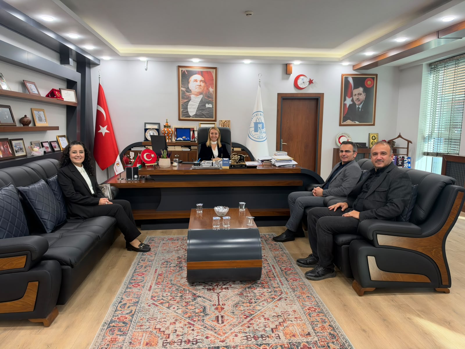 Pazaryeri İlçesi Belediye Başkanı Zekiye TEKİN'e Ziyaret